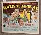 Original 1952 "Lovely to Look At", Title Lobby Card