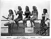 Original 8x10 b/w still from Dragstrip Riot signed by Connie Stevens and Yvonne Lime