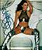 Claudia Christen signed & personalized 8x10 color print from her Playboy layout